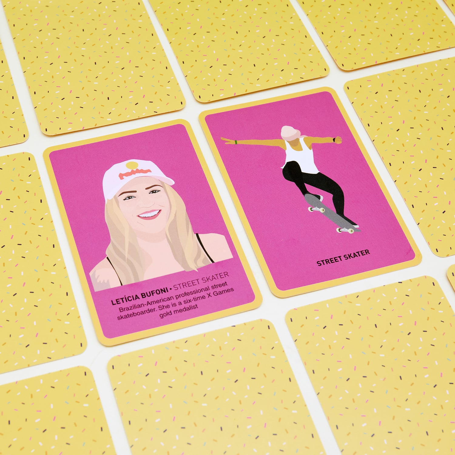 Geweldig geheugenspel voor damesatleten