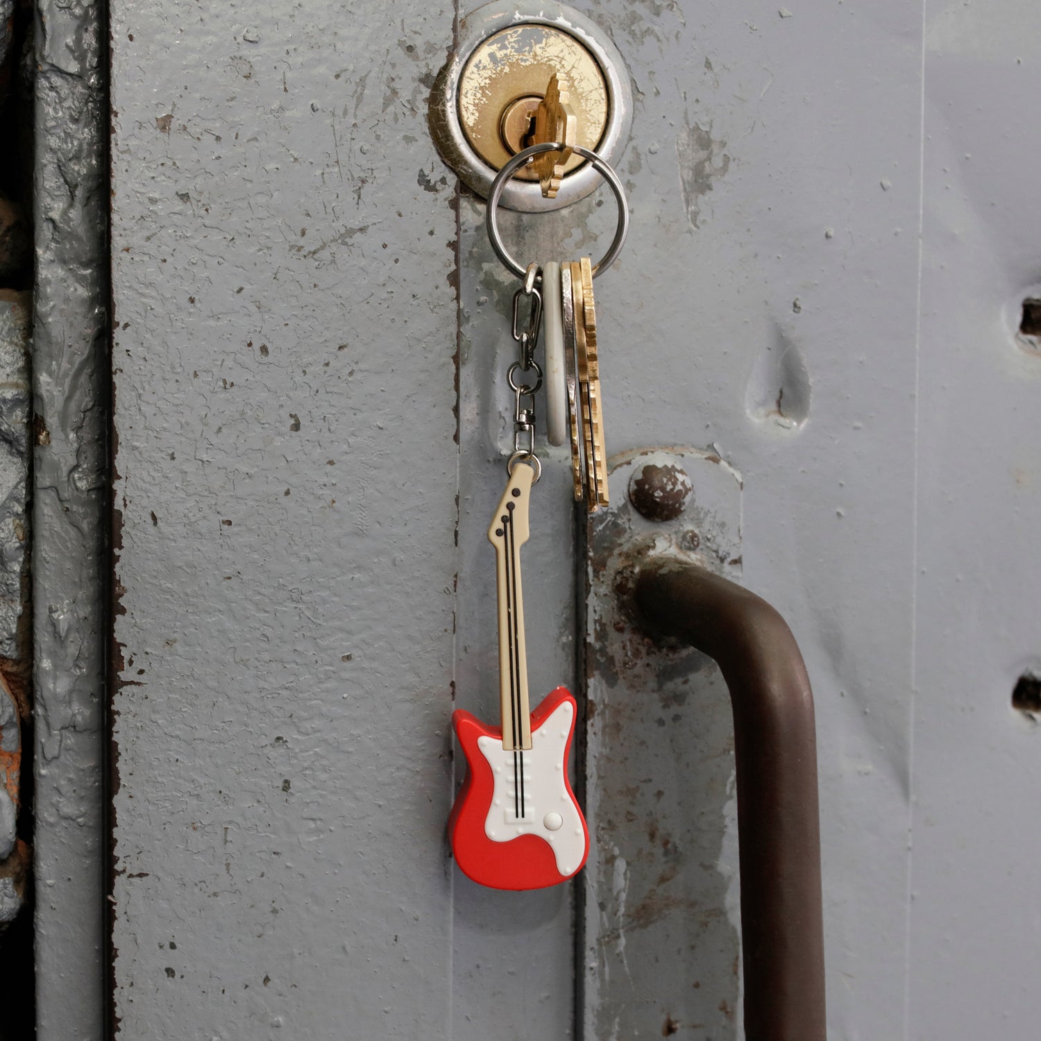 Guitar LED & Sound Keychain