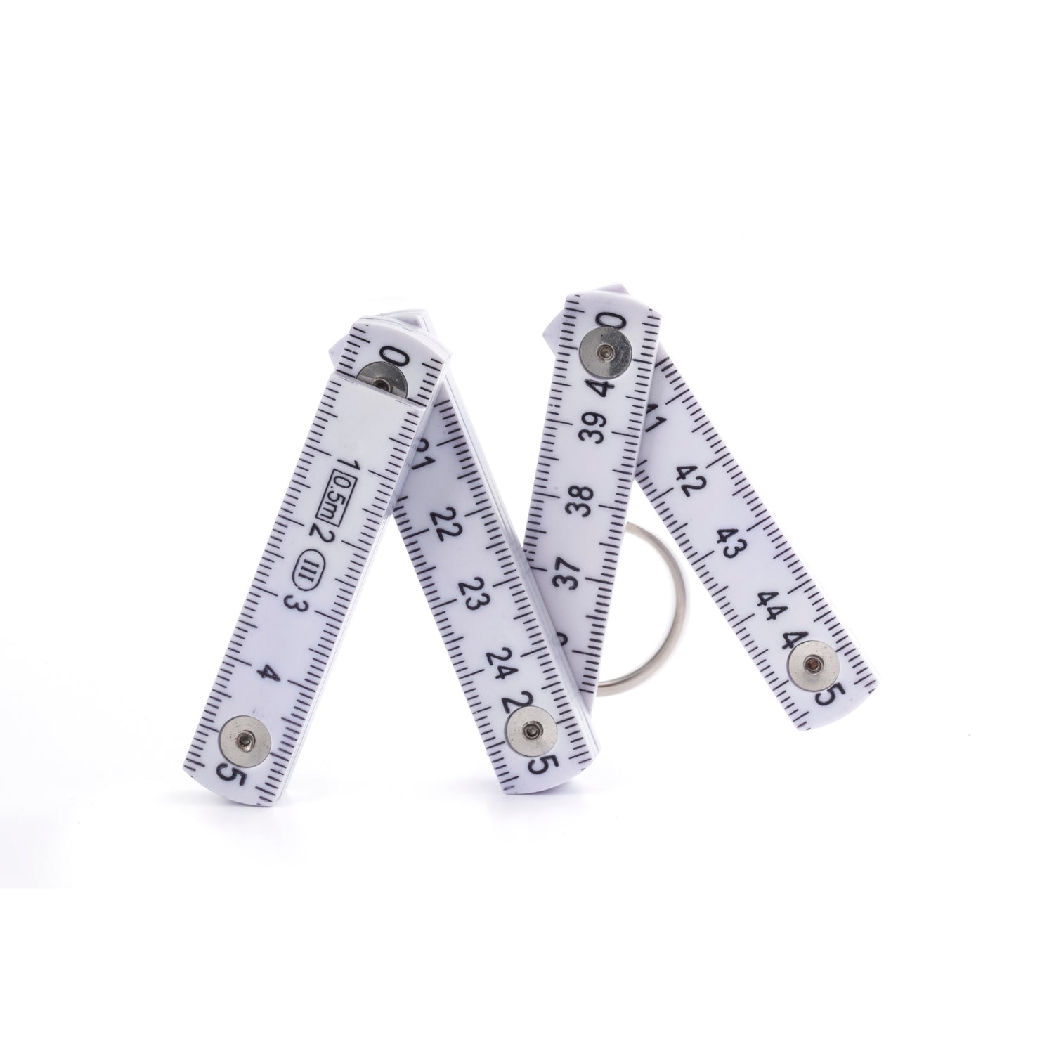 Mini Folding Ruler Keyring