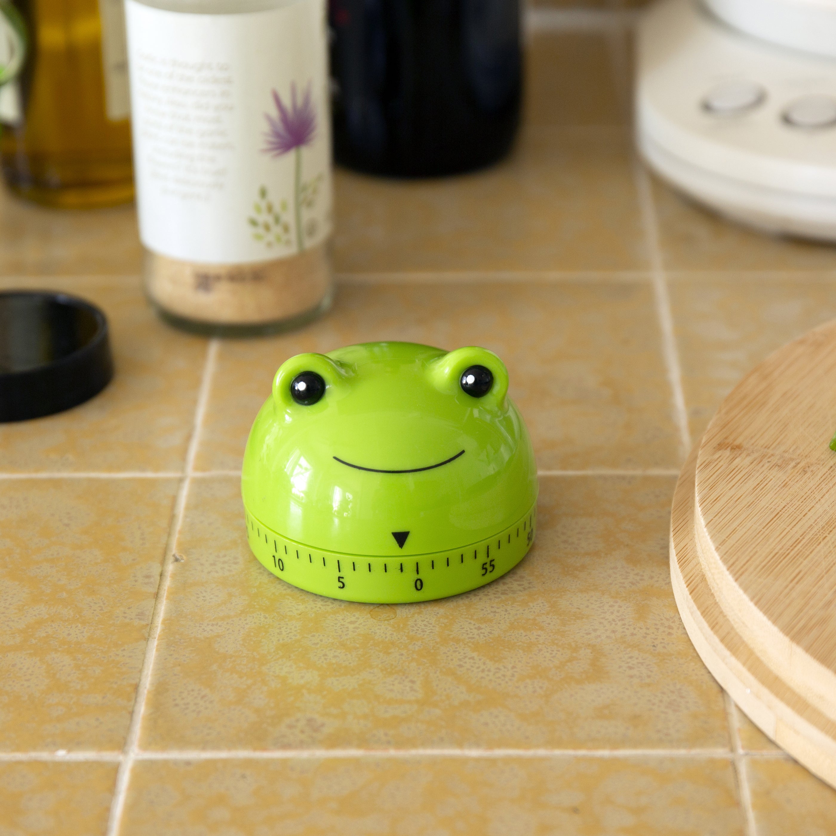 Kitchen Timer 60 Minutes Frog Statue Mechanical Timer Buzzer Alarm Clock  Reminder Countdown Clock Cooking Baking Tools For Cake Home Gift