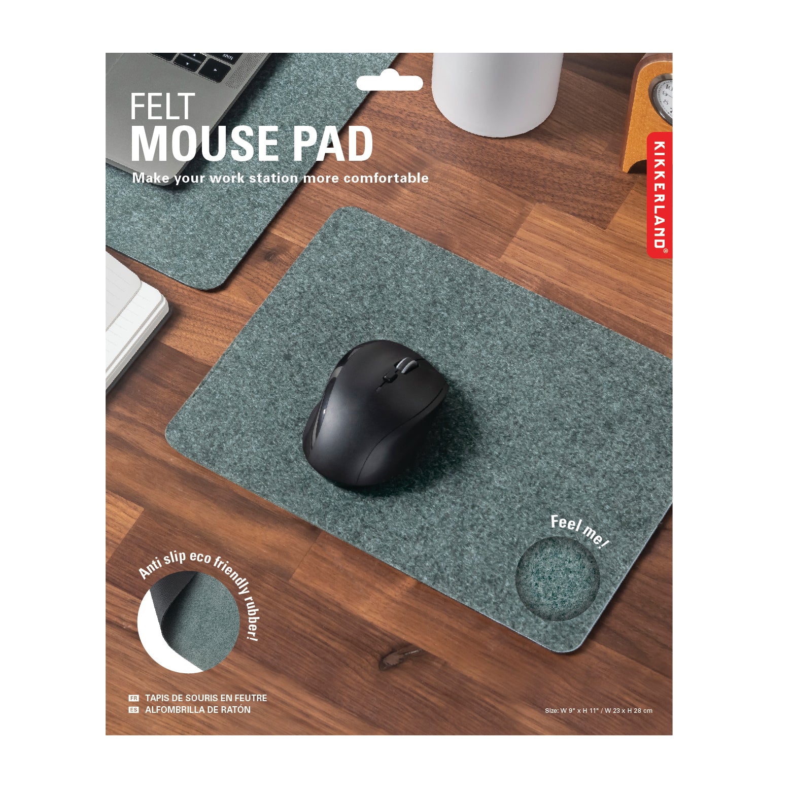 Tapis de souris en feutre – Kikkerland Design Inc
