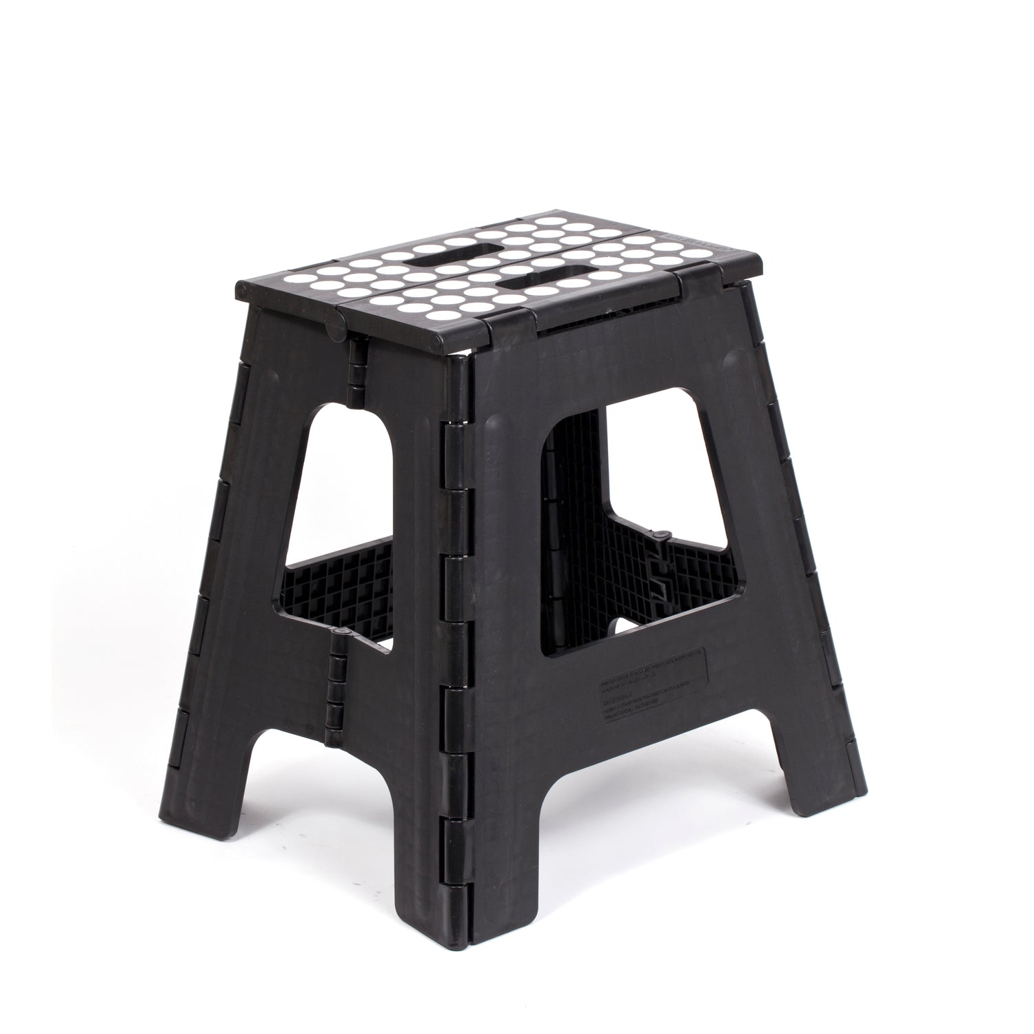 Rhino® II Tall Folding Step Stool Black