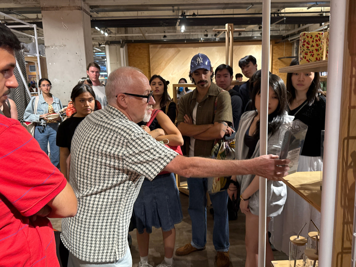 Design Challenge Students Tour Urban Outfitters Store For Creative Inspiration