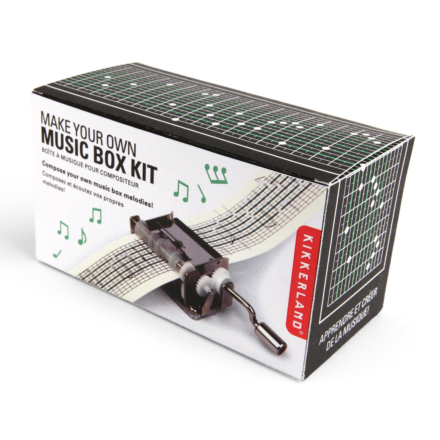Hand Crank Music Box 18-note Hand-cranked Musical Mechanism DIY