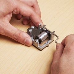 Love Me Tender Crank Music Box