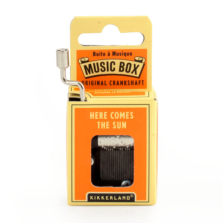 Here Comes The Sun Music Box – Kikkerland Design Inc