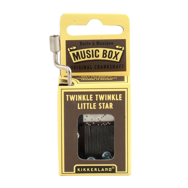 Twinkle Twinkle Little Star Music Box – Kikkerland Design Inc