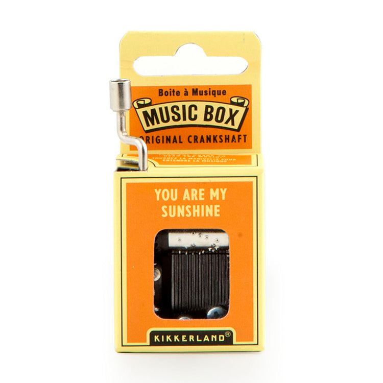 You Are My Sunshine Music Box – Kikkerland Design Inc
