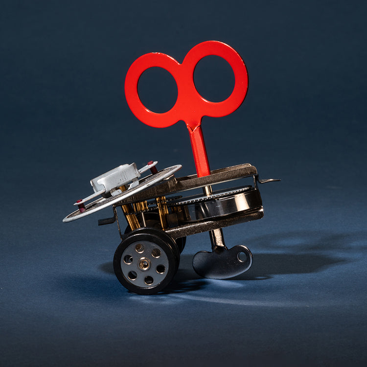 ○【バルザック BALZAC】WIND-UP TOY ゼンマイ人形 CD付 4種 Sparklz – Kikkerland Design Inc