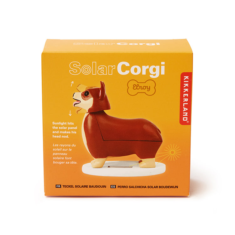 Solar Corgi – Kikkerland Design Inc