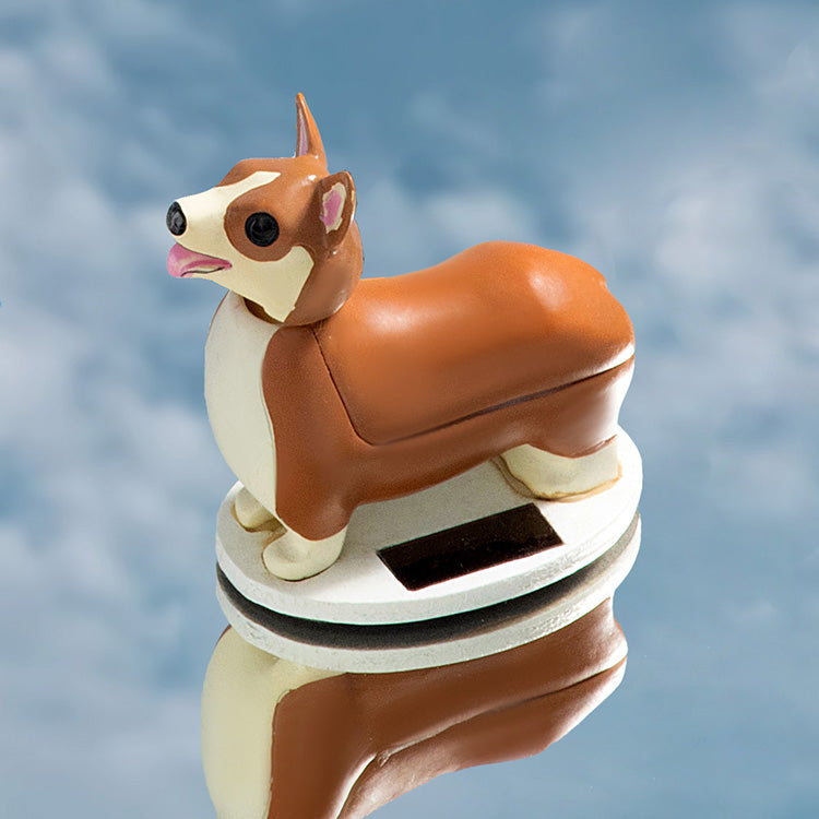 Solar Corgi – Kikkerland Design Inc