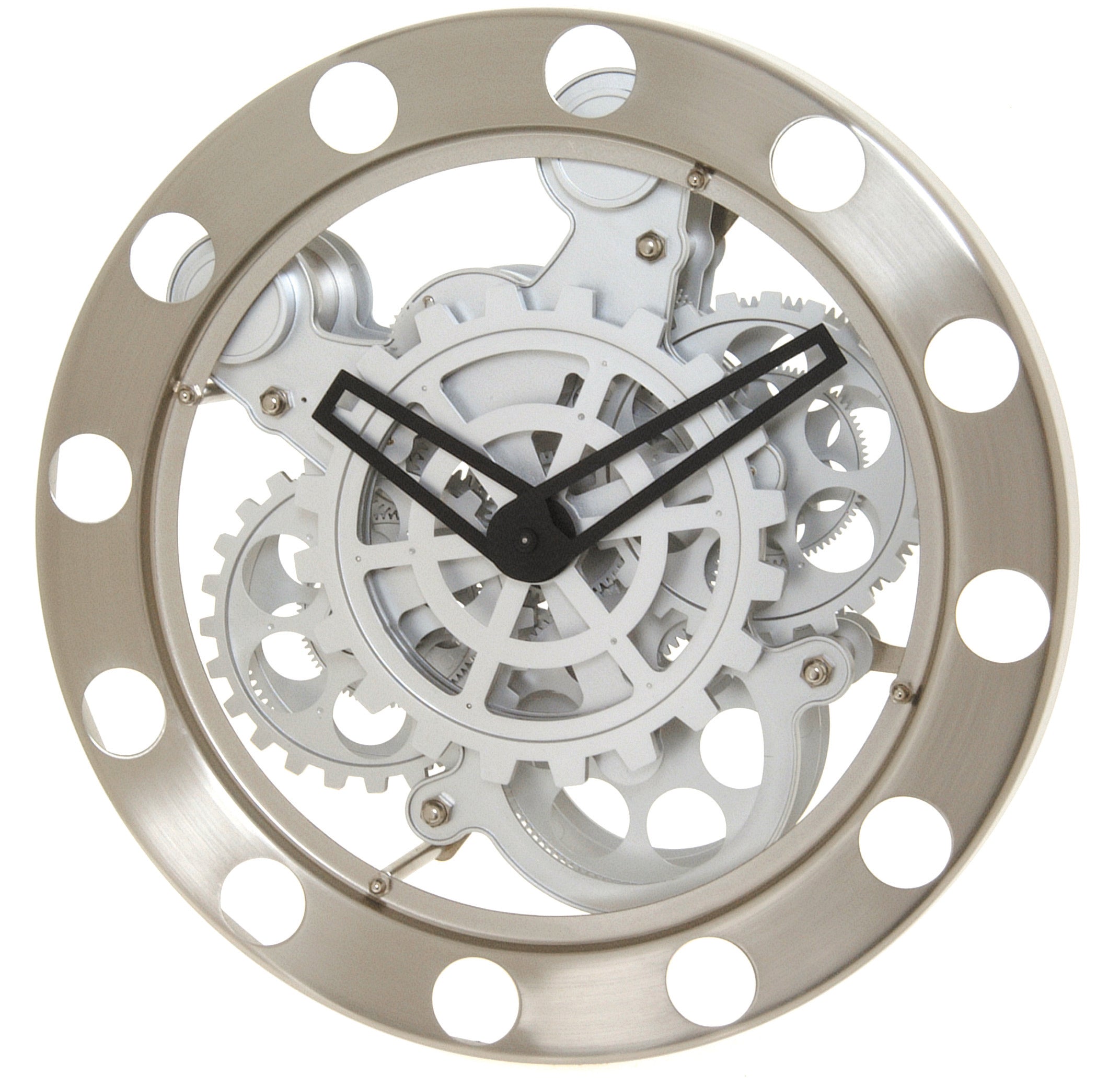 Wall Gear Clock – Kikkerland Design Inc