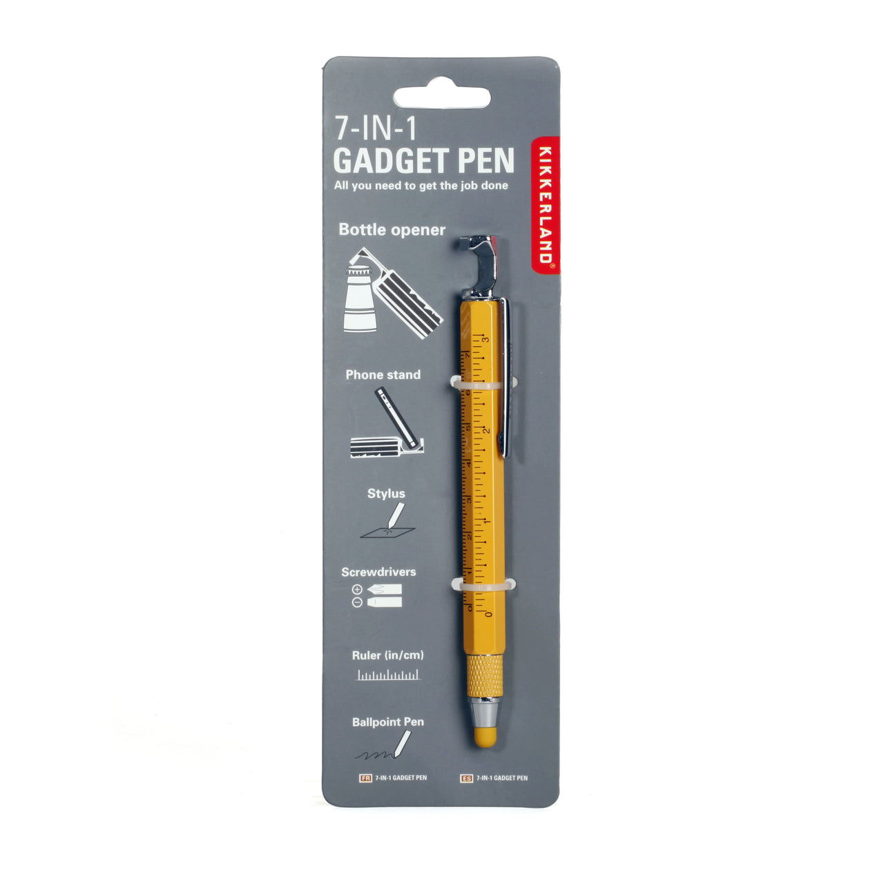7in1 Gadget Pen Kikkerland Design Inc