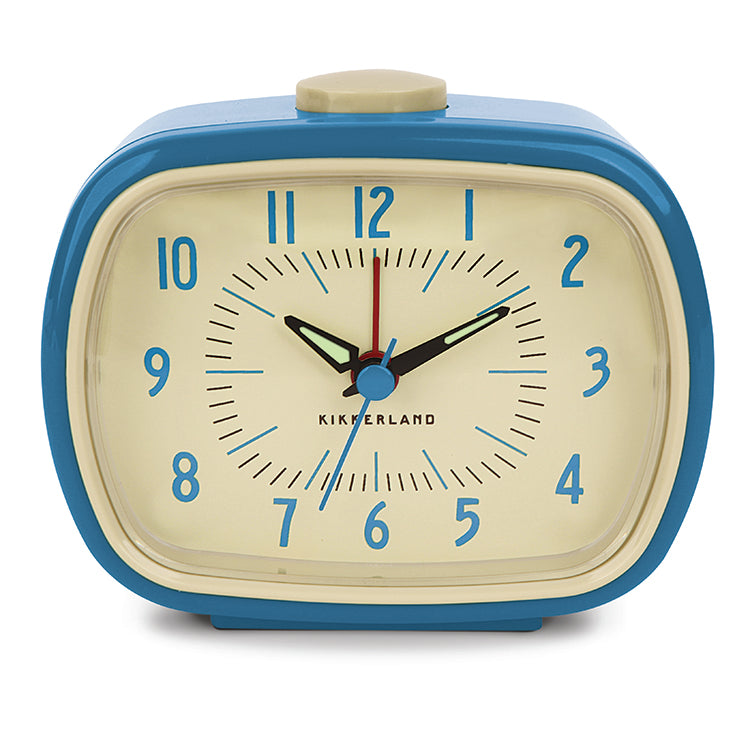 Retro Alarm Clock + Blue