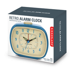 Retro Alarm Clock + Blue