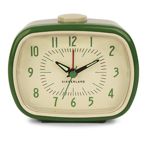 Green Retro Alarm Clock
