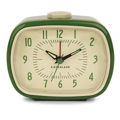 Retro Alarm Clock + Green