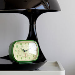 Retro Alarm Clock + Green