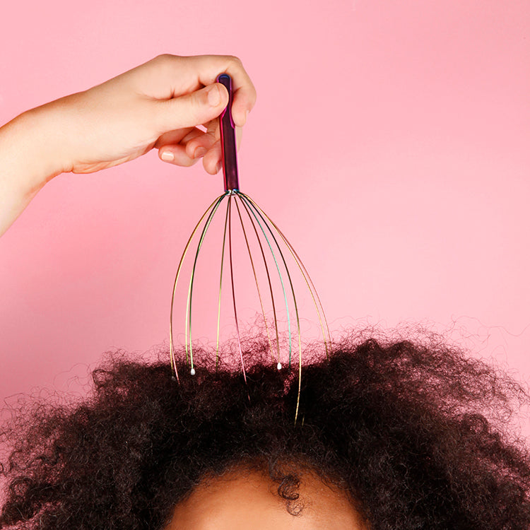 Iridescent Head Massager – Kikkerland Design Inc