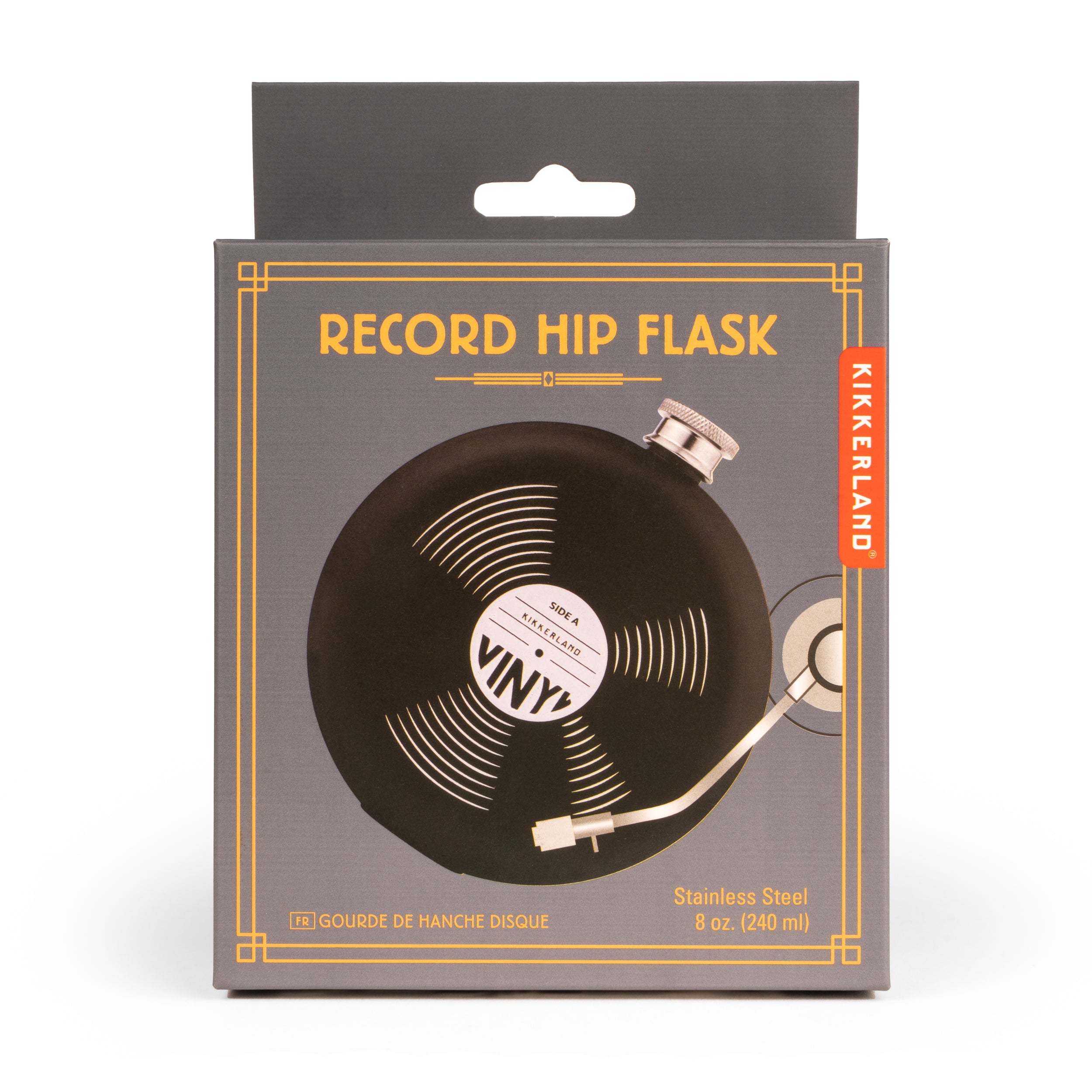 Record Hip Flask – Kikkerland Design Inc