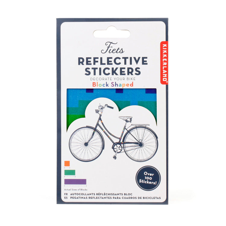 Rainbow Blocks Reflect BikeStickers