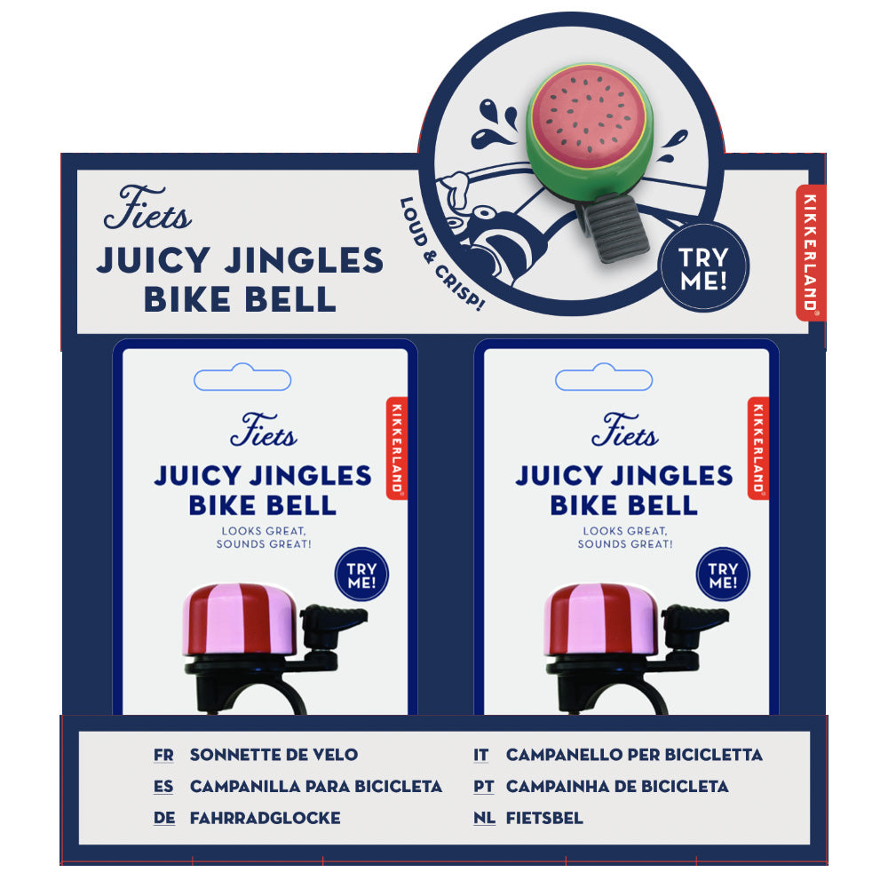 Juicy Jingles Bike Bell – Kikkerland Design Inc