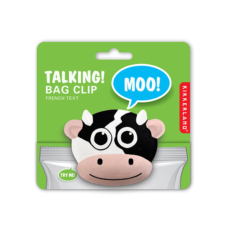 Bag Clip + Talking Cow