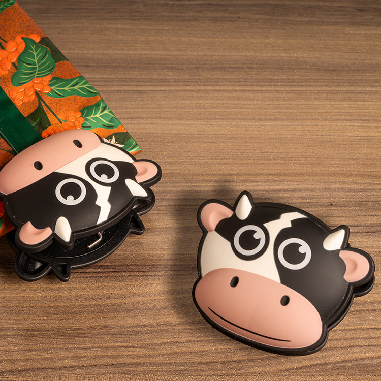 Bag Clip + Talking Cow