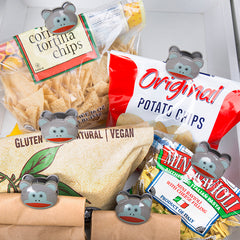 Bag Clips 6 Set + Monkeys