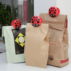 Ladybug Bag Clips Set Of 6