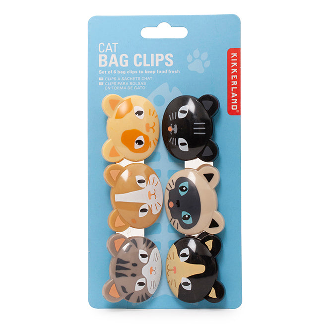 Cat Bag Clips – Kikkerland Design Inc