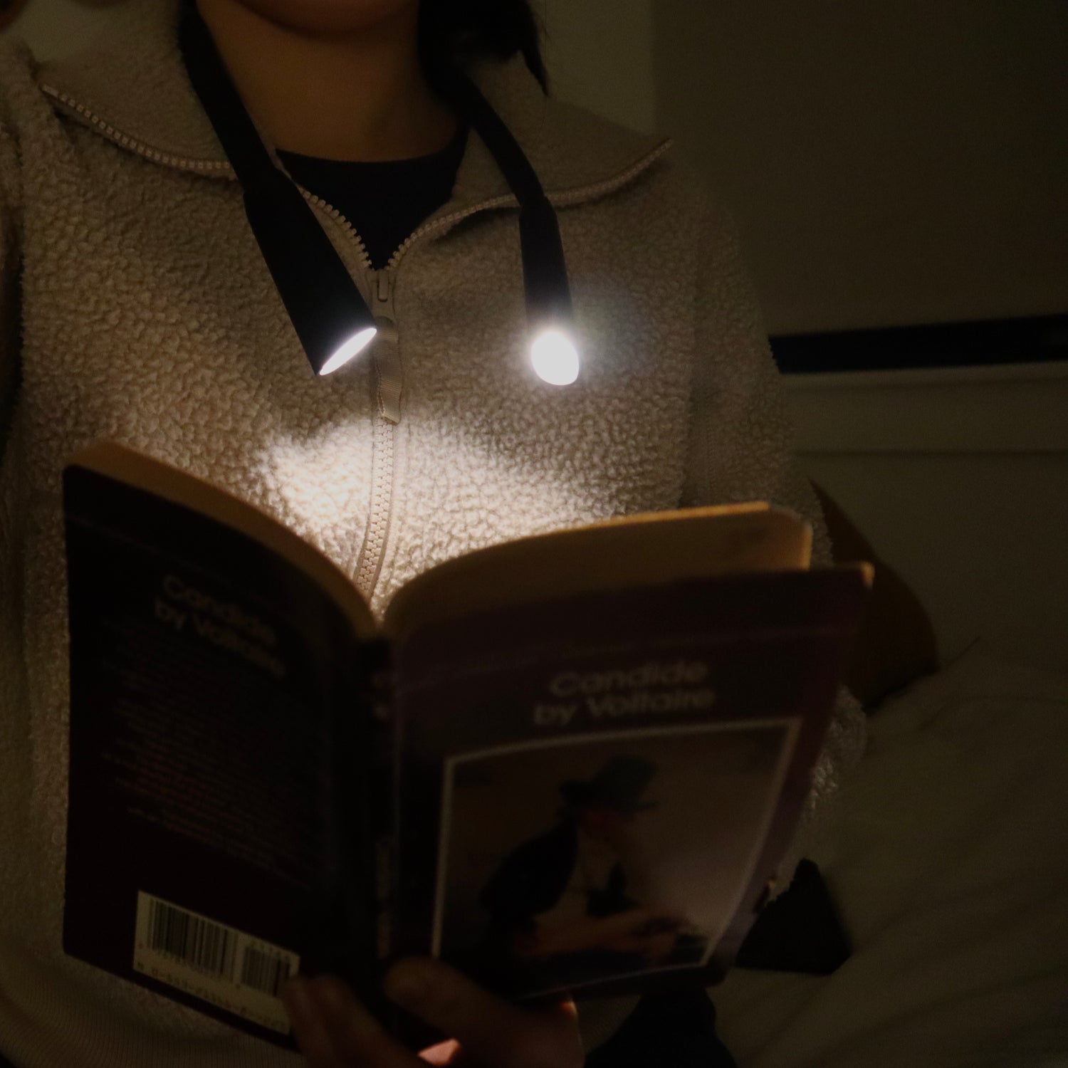 Handsfree boeklamp