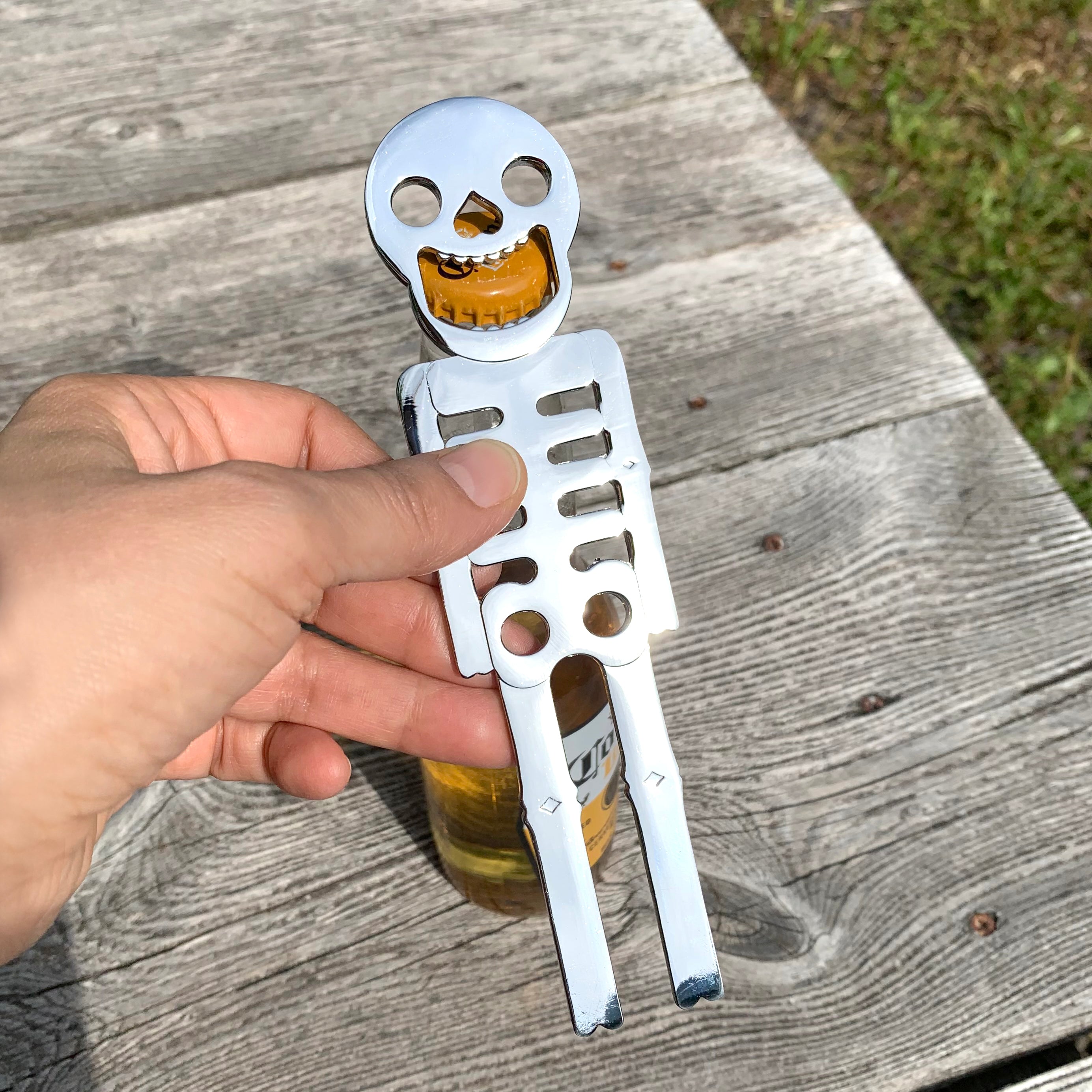 Kikkerland Skelet Flesopener - Thumbnail 4
