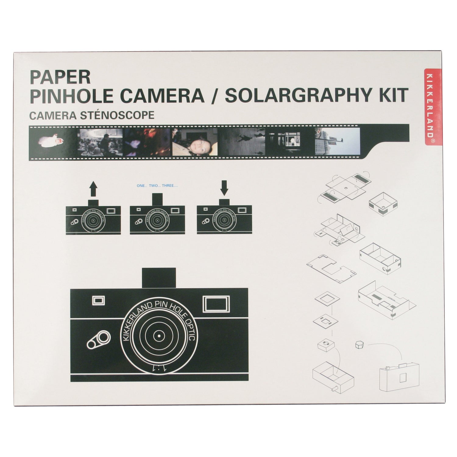 DIY Pinhole Camera / Solargrafiekit