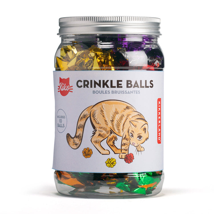 Kiko Crinkle Balls – Kikkerland Design Inc