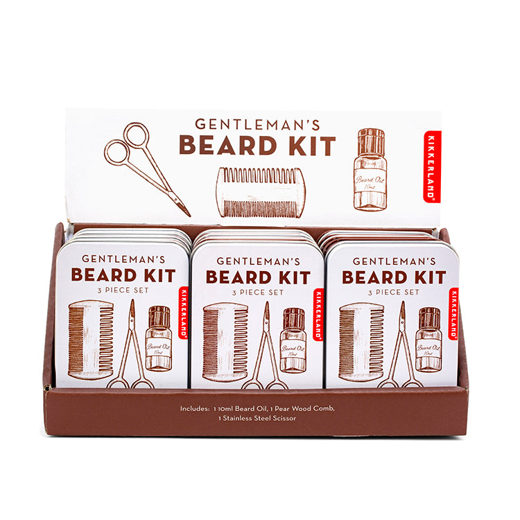 Gentleman's Beard Tin – Kikkerland Design Inc