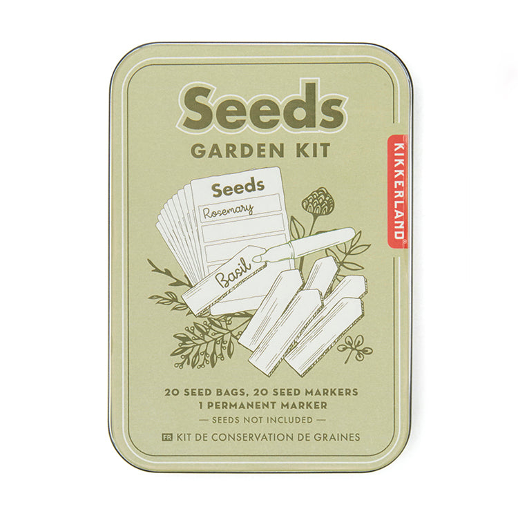 Garden co.,ltd. オリジナルパッケージ入りアイテム Seed Garden Kit – Kikkerland Design Inc