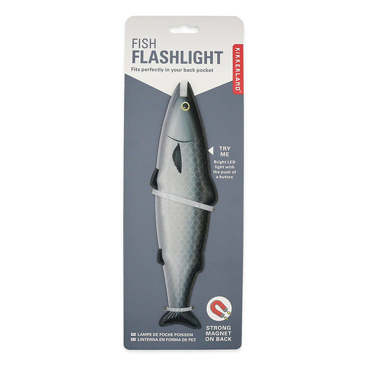 Fish Flashlight – Kikkerland Design Inc