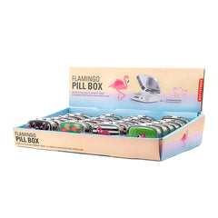 Pill Box Flamingo Assorted