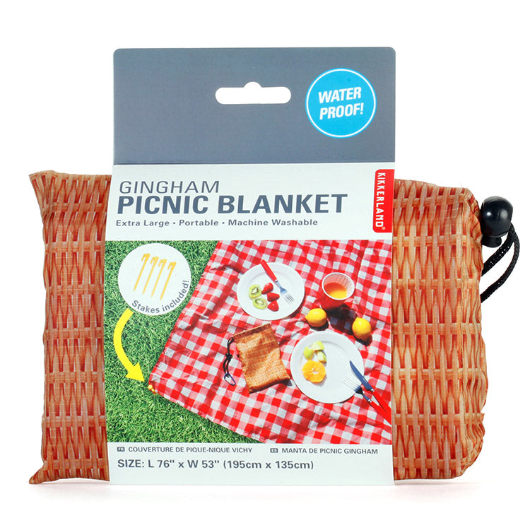 Gingham Picnic Blanket