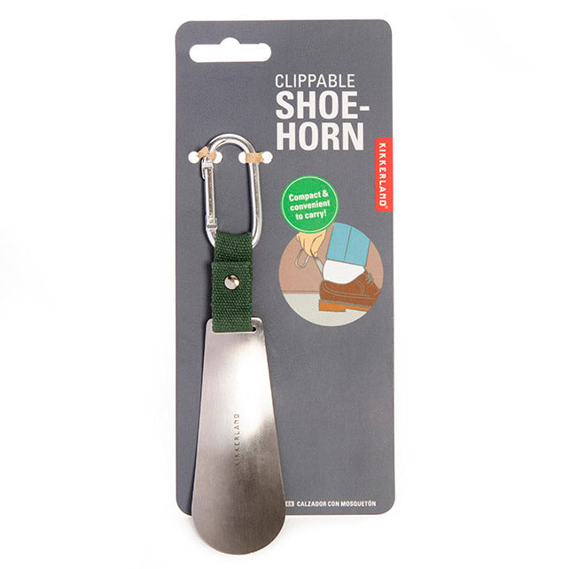 Clippable Shoehorn – Kikkerland Design Inc
