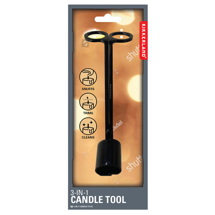 3 in 1 Candle Tool – Kikkerland Design Inc
