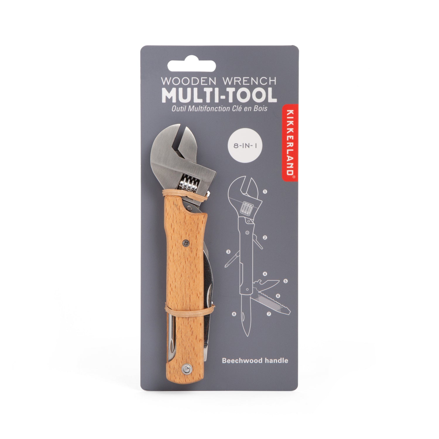 Wooden Wrench Multi-tool