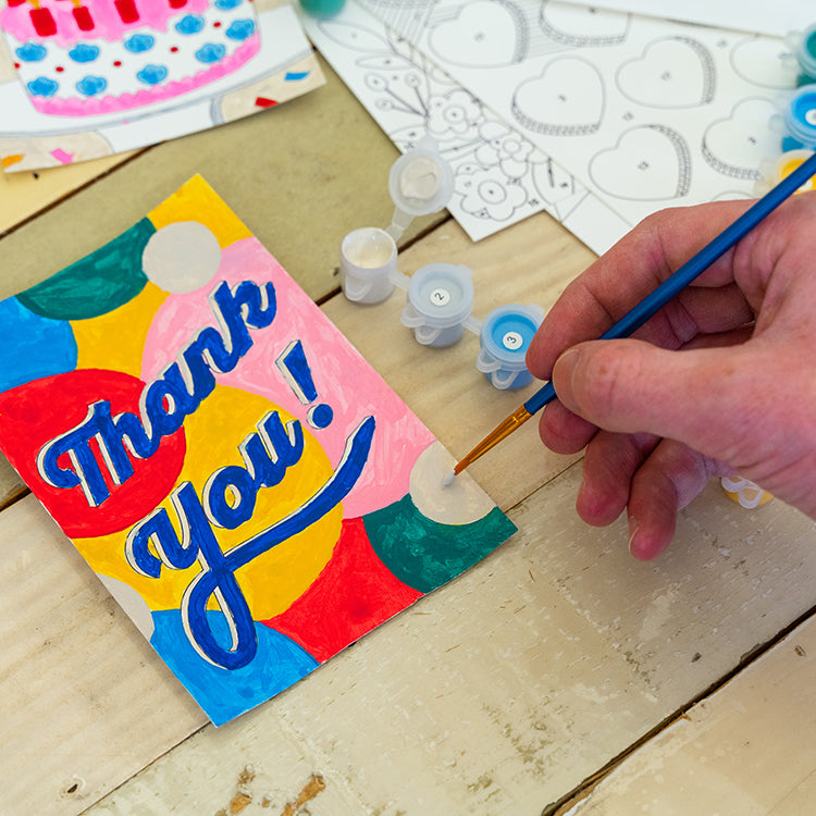 Crafter PaintByNumber GreetingCards