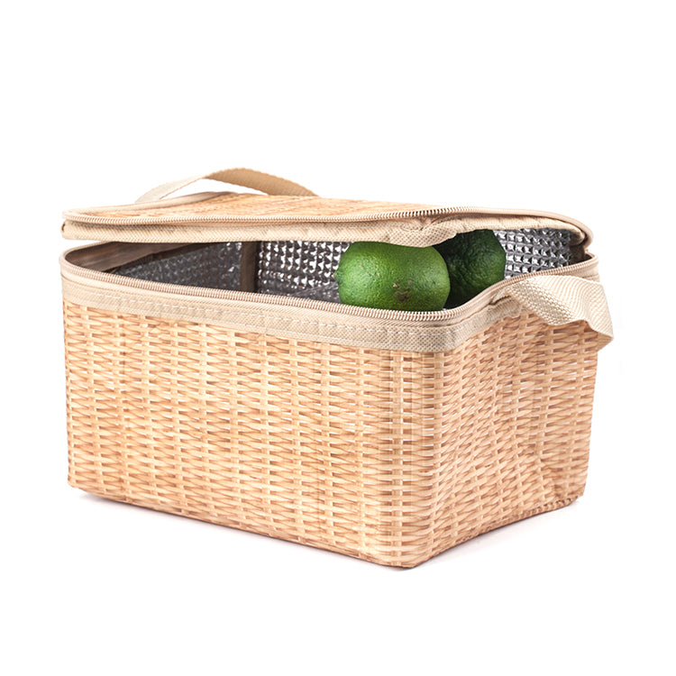 Wicker Lunch Box
