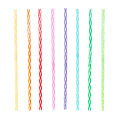 Rainbow Reusable Straws