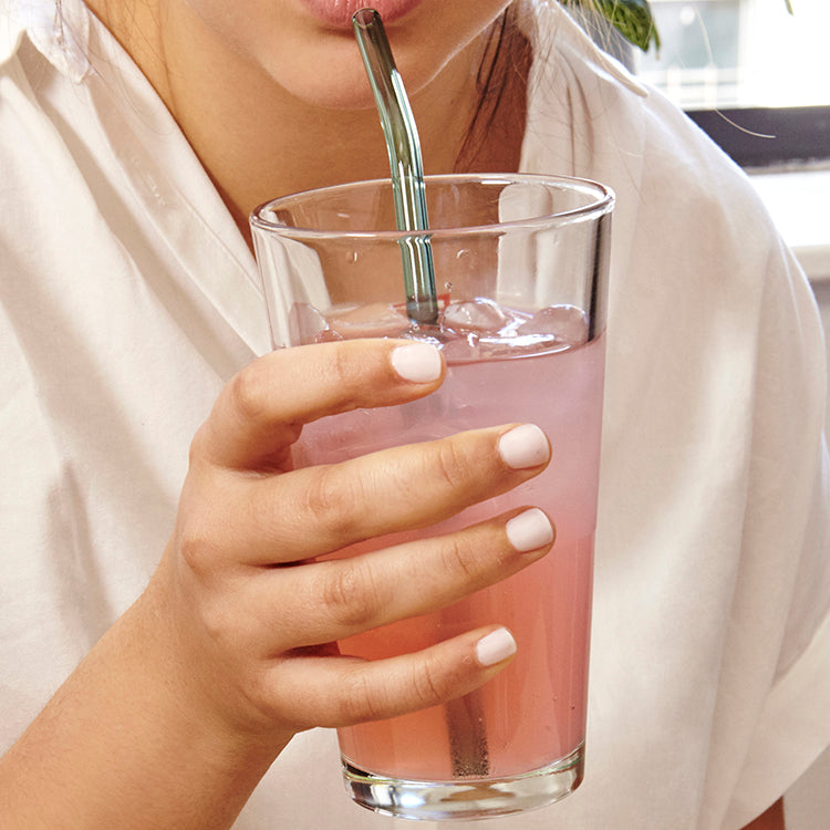 Kikkerland Glass Straws - Thumbnail 3