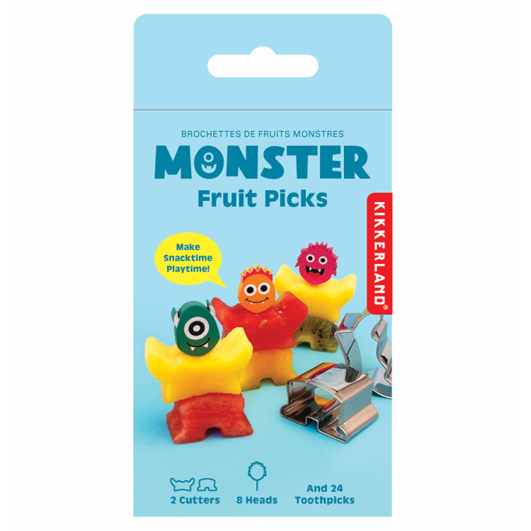 Kikkerland Monster Fruit Picks