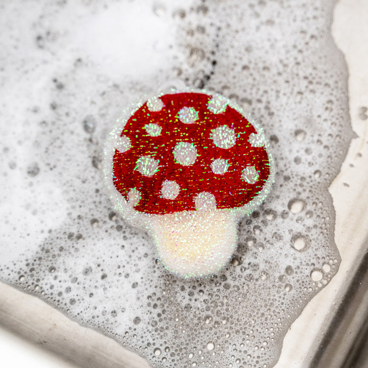 Mushroom Scrub Sponge - Thumbnail 2