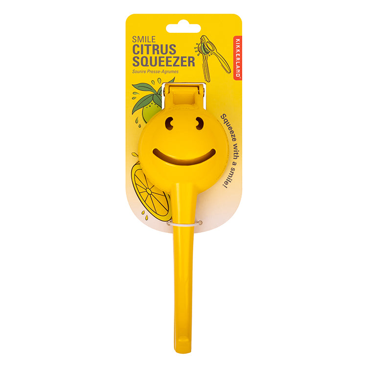 Smile Citrus Squeezer – Kikkerland Design Inc